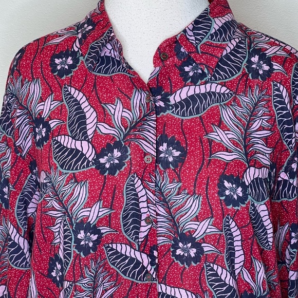 Xirena Beau Cotton Shirt Women's S EUC - Picture 3 of 9